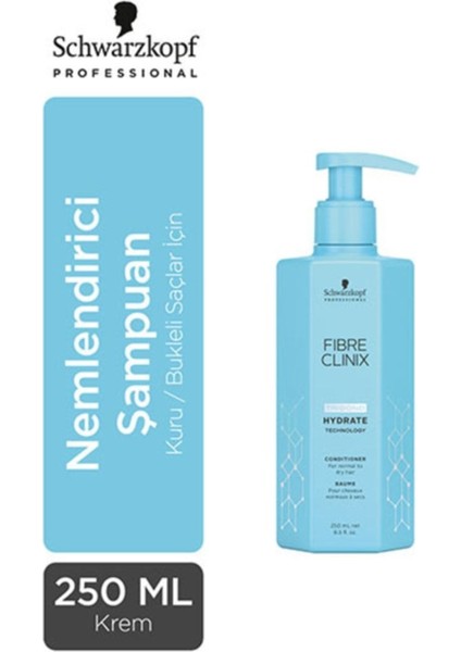 Fibre Clinix Hydrate Nemlendirici Saç Bakım Kremi 250ML - %100 Orijinal