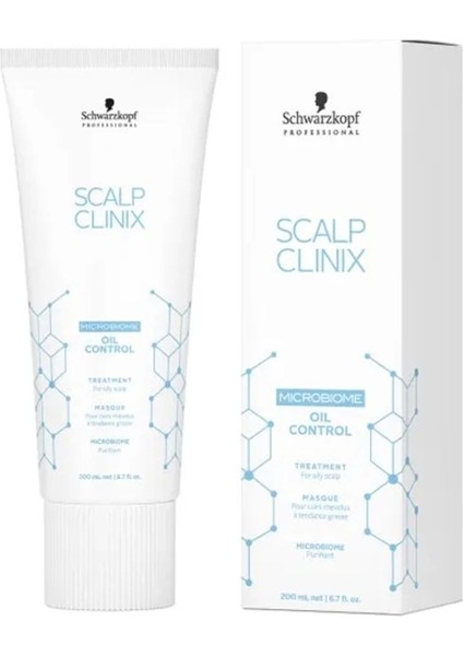 Scalp Clinix Yağ Kontrol Saç Kürü 200ML - %100 Orijinal