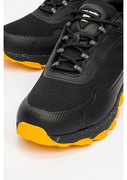 Erkek Kalın Taban Bağcıklı Comfort Sneakers Ayakkabı Pc 023 Promaxa Siyah