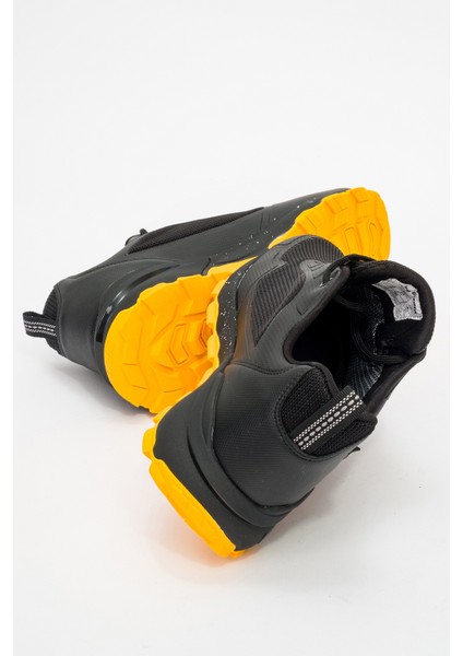 Erkek Kalın Taban Bağcıklı Comfort Sneakers Ayakkabı Pc 023 Promaxa Siyah
