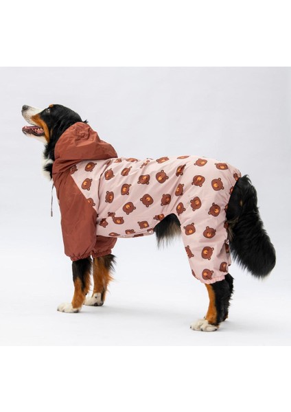 Colorado Polarlı Su Geçirmez Orta Büyük Irk Köpek Yağmurluk Tulum