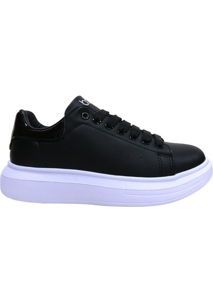 Bestof Siyah Beyaz Bağcıklı Sneakers Spor Ayakkabı fiyatları