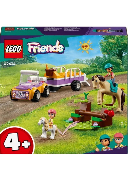 Marka Friends, Taşıtlar, At ve Midilli 105 Parçalı - Mavi Su Dünyası modelleri