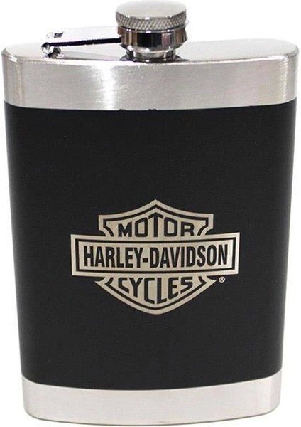 Populermarketim - Harley Davidson Matara 9 Oz (270 Ml) Içki Viski Konyak Matarası