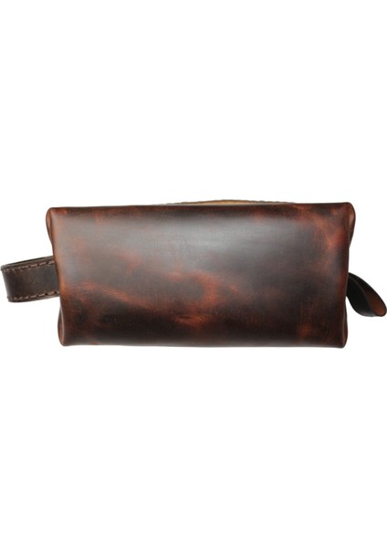 Dopp Kit Klasik Deri Çanta