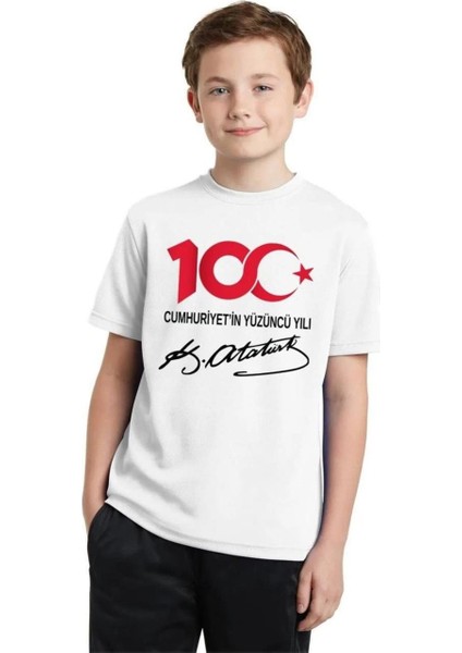 Unisex Cumhuryetin 100. Yılı Uzun Kol T-Shirt fiyatları