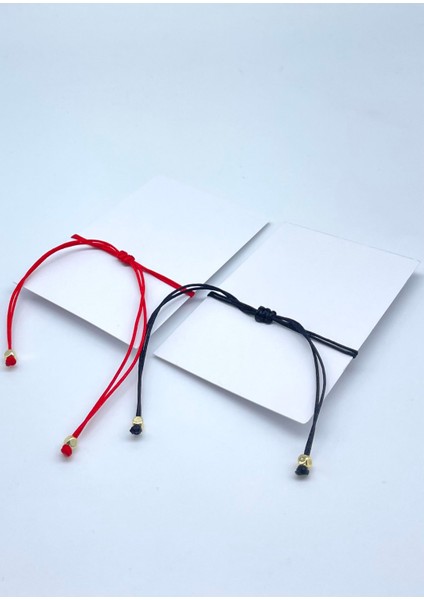 2'li Karma Bilekliği Minimal Ip Bileklik Seti
