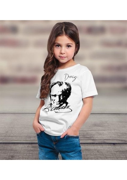 Es Atatürk Baskılı Uzun Kol T-Shirt modelleri