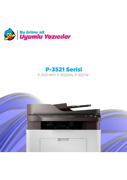 Utax P-3521 Mfp Muadil Toner 2'li Avantaj Paket / PK-1010 / P-3521 Mfp