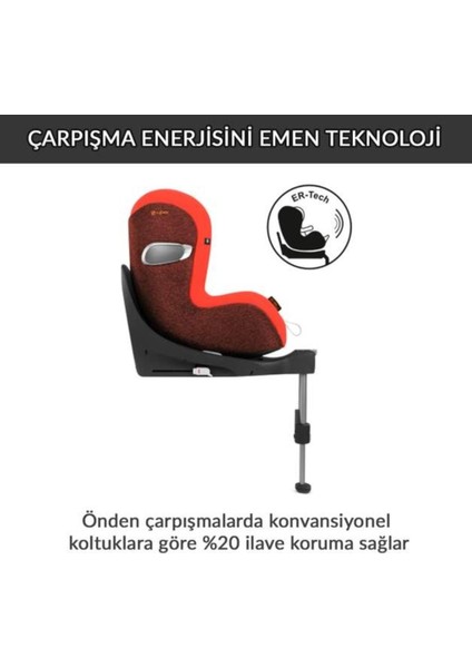 (aralık 2024 teslim) Cybex Sirona Zi isize Plus (terletmeyen özel kumaş) (360 derece dönen Adac ödüllü isofix bebek oto koltuğu 0-18 kg)