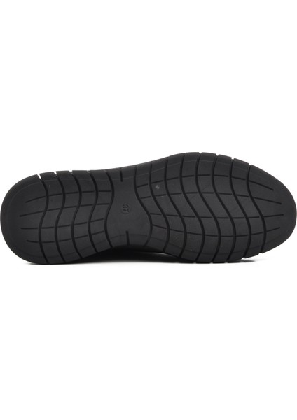 2216670K Siyah Nubuk Deri Kadın Günlük Ayakkabı indirimleri