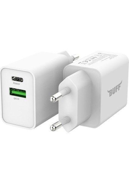 Buff BL60-ST Type-C To Lightning 20W Seyahat Şarj Seti fırsatları