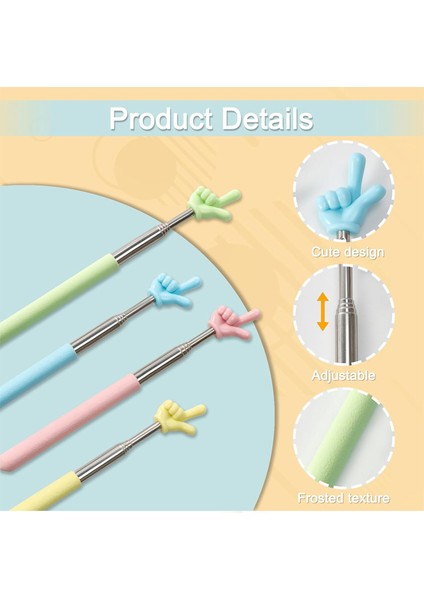 68 Santimetre Uzayabilen Öğretmen Çubuğu Teleskopik Rehber Işaret Sunum Vb. Parmak Çubuk (1 Adet) modelleri
