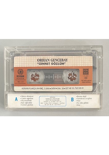 Orhan Gencebay - Cennet Gözlüm Kaset