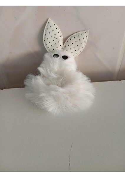 Hayvan Figürlü Lastikli Peluş Toka 1 Adet