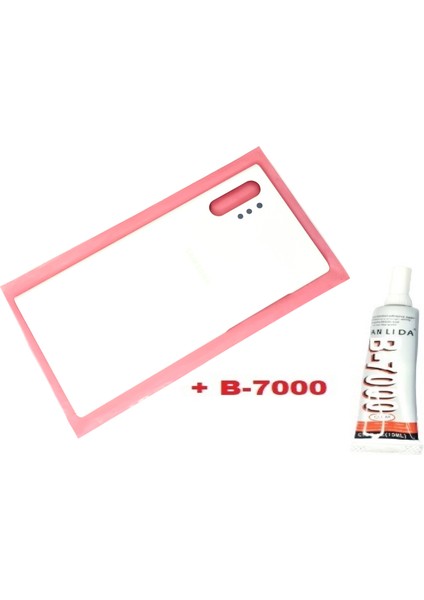 Samsung Galaxy Note 10 Plus Arka Kapak (CAM+B-7000) Beyaz