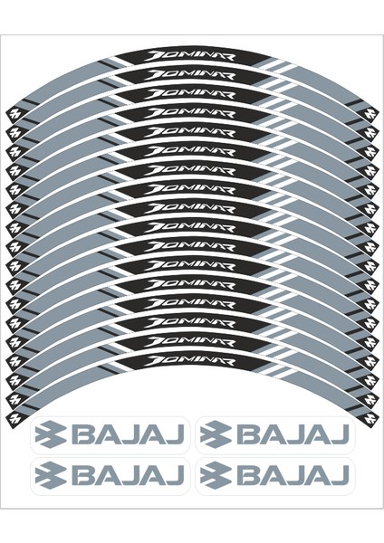 Bajaj Dominar Uyumlu Jant Şeridi 2