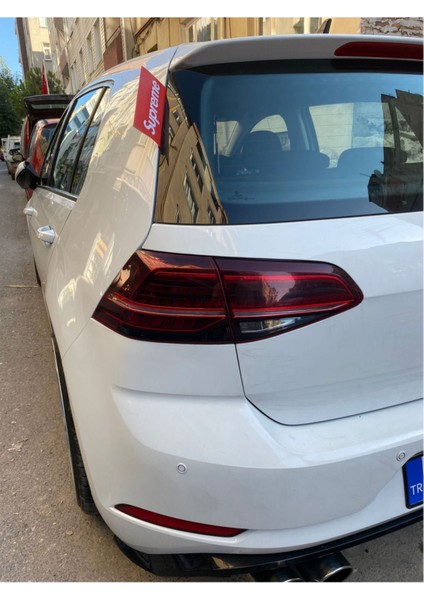 Supreme Oto Bayrağı Araba Flama Araç Etiket fiyatları