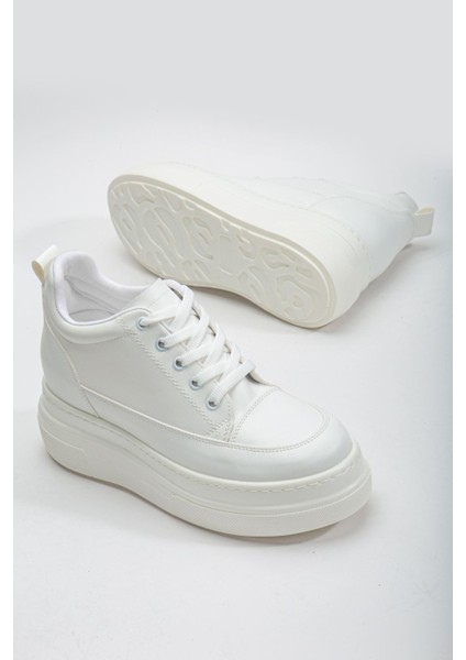 Nesvina Kadın Gizli Topuk Beyaz Sneaker fiyatları