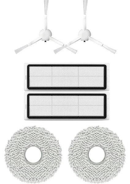 Xiaomi Robot Vacuum S10+ (B105) Robot Süpürge Uyumlu 6'lı Yedek Parça Seti