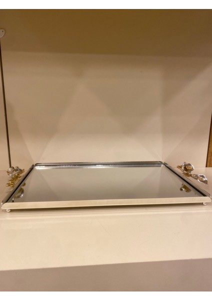 Tepsi Gala Model Büyükboy Gümüş 40X26 cm fiyatları