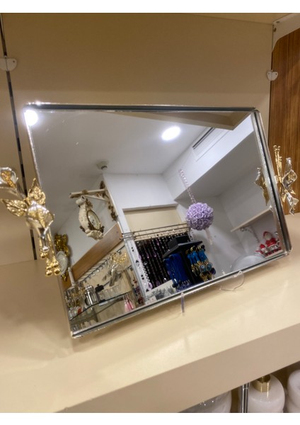Tepsi Gala Model Büyükboy Gümüş 40X26 cm indirimleri