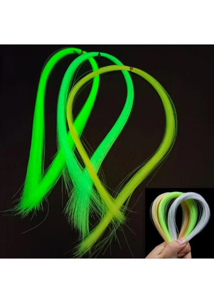 Fosforlu Glow 40 Metre Poşet Çapari Simi, Jig Yapım Malzemesi