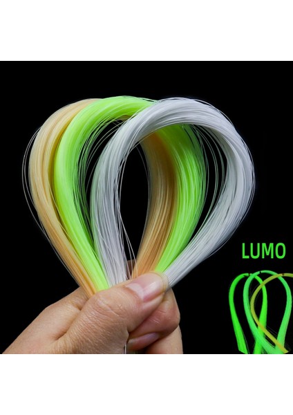 Fosforlu Glow 40 Metre Poşet Çapari Simi, Jig Yapım Malzemesi