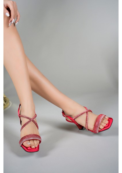 Kadın Topuklu Ayakkabı 0012381 fırsatları