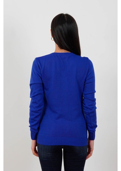 V Yaka Kadın Kazak 502 fırsatları