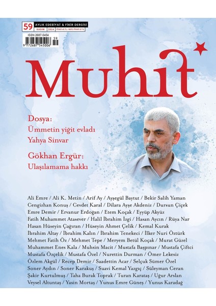 Muhit Dergi 59. Sayı Kasım 2024
