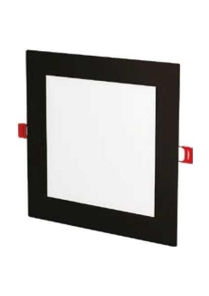 ALP-3218G 18 Watt Sıva Altı Kare Panel Siyah Kasa - Gün Işığı