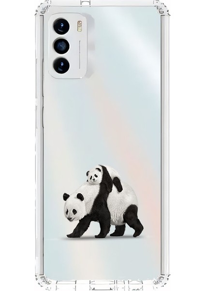 Reeder S19 Max Pro S Uyumlu Panda Ailesi Desenli Silikon Kılıf