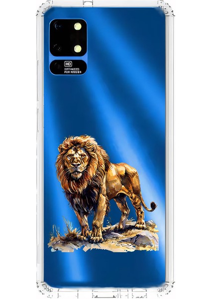 Reeder S19 Max Uyumlu Aslan Gücü Desenli Silikon Kılıf