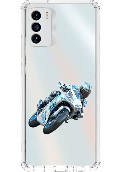 Reeder S19 Max Pro S Uyumlu Motorcu Desenli Silikon Kılıf