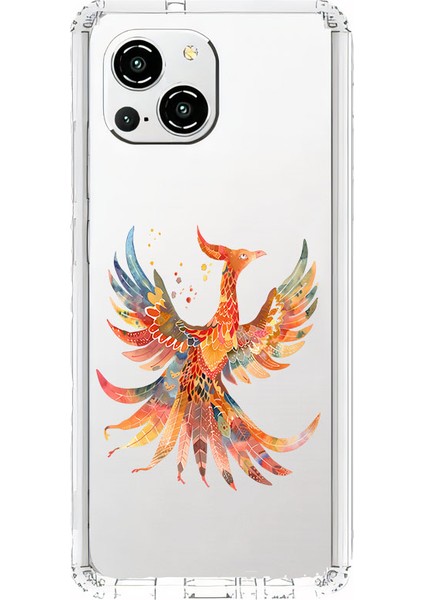 Reeder S23 Pro Max Uyumlu Anka Kuşu Desenli Silikon Kılıf