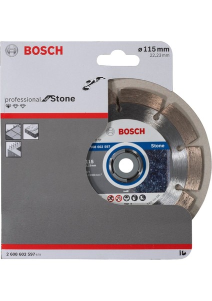 Standard For Stone 115 mm Elmas Kesme Diski - 2608602597