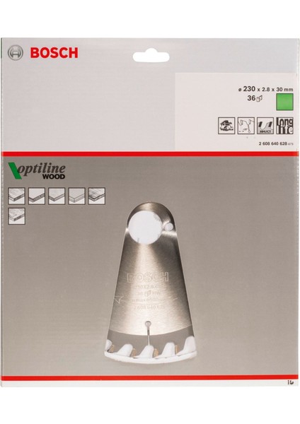 Optiline Wood 230*30 mm 36 Diş Daire Testere Bıçağı fiyatları