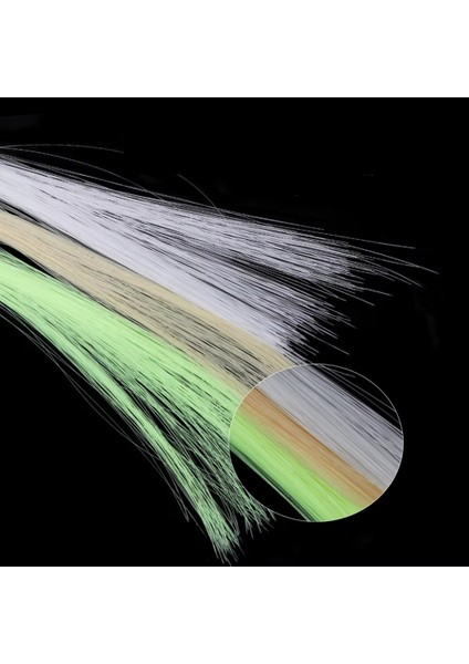Fosforlu Glow 40 Metre Poşet Çapari Simi, Jig Yapım Malzemesi