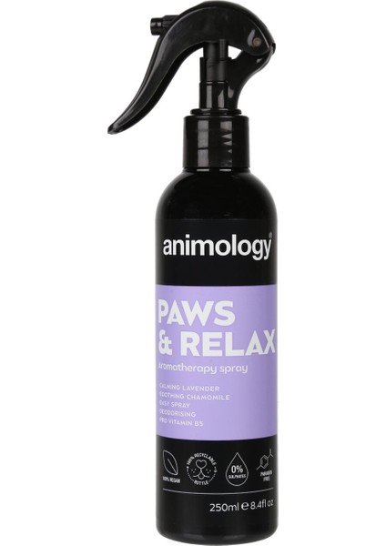 Paws Relax Aromatherapy Spray Rahatlatıcı Köpek Tüy Bakım Spreyi 250 ml