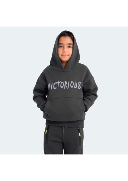 LEXUS Unisex Çocuk Eşofman Takımı Koyu Gri modelleri