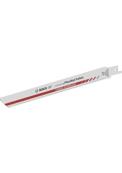 - Endurance For Serisi Sert Çivili Paletler Için Panter Testere Bıçağı S 1122 Chm 1'li