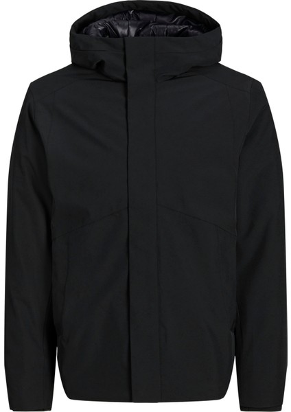 Jack Jones Jjekeen Jacket Pls Erkek Siyah Büyük Beden Mont 12267785-02