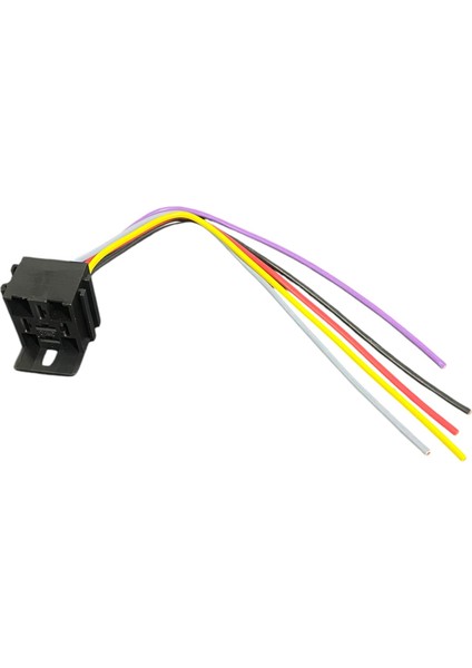 5'li Far-Korna-Fan-Lpg Role Soketi (Kablolu Fişli Montajlı)