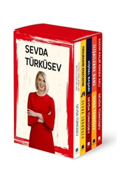 Yeterli Anne Babalar Mutlu Çocuklar - Duygu Kontrolü ile Kişisel Başarı - Yıkılmadım Ayaktayım - Kadın Kalbi Erkek Aklı - İlişkilerde Dans 5'li Set - Sevda Türküsev