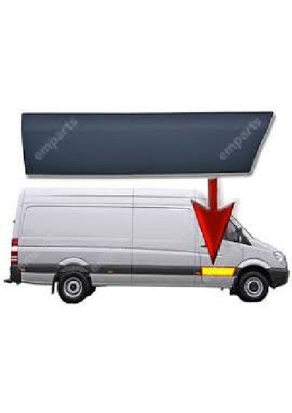 9066900500 / 9066900262 - Sağ Ön Kapı Kaplama Crafter / Sprinter 2006- Ithal