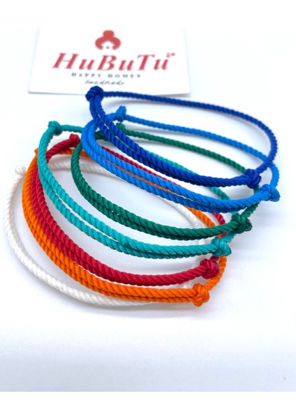 7'li Minimal Kadın Erkek Burgulu Ip Bileklik Seti fiyatları