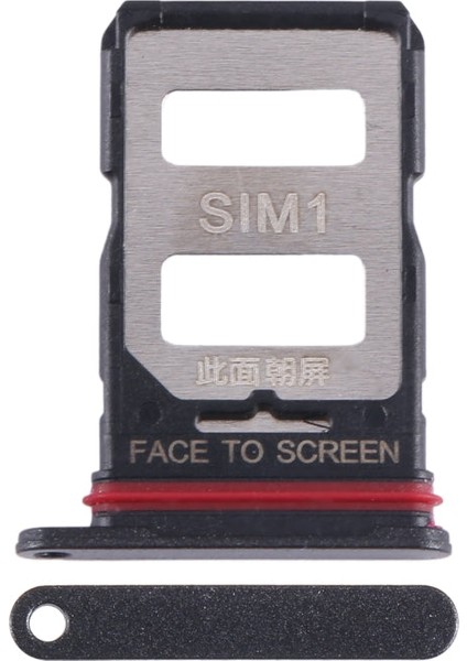 Xiaomi 13T Pro Uyumlu Sim Kart Tepsisi 23078PND5G Siyah