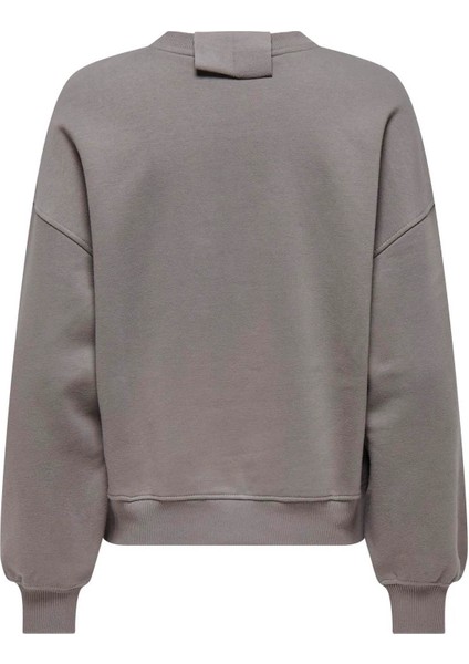 Onlsofıa L/s Word O-Neck Swt Kadın Sweatshirt 15329876