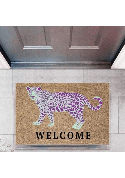 Kapı Önü Paspası Dekoratif Dijital Baskı HAYVANLARP-2728